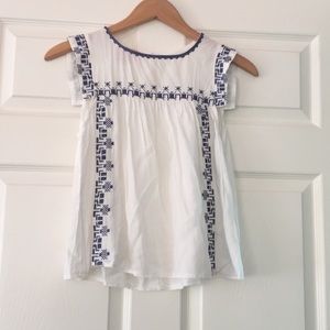 Geometric LF short tunic top